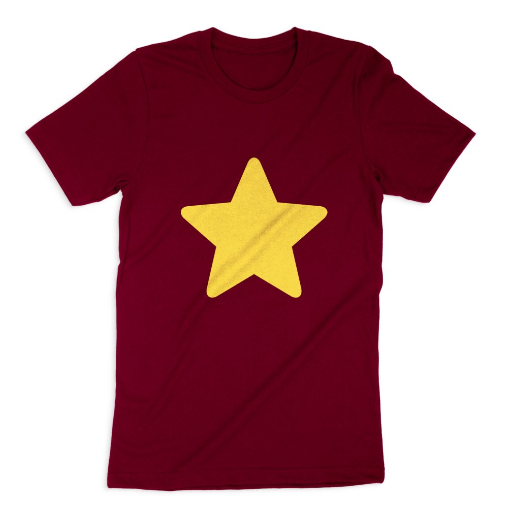 STEVEN UNIVERSE YELLOW STAR SHORT SLEEVE T-SHIRT
