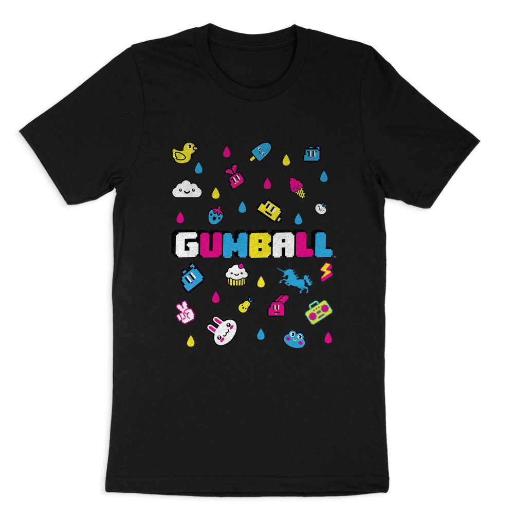 THE AMAZING WORLD OF GUMBALL FUN DROPS SHORT SLEEVE T-SHIRT