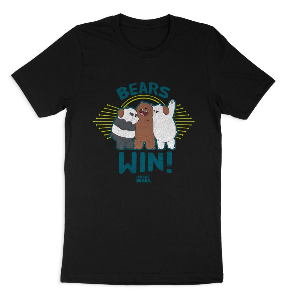 WE BARE BEARS BEARS WIN SHORT SLEEVE T-SHIRT