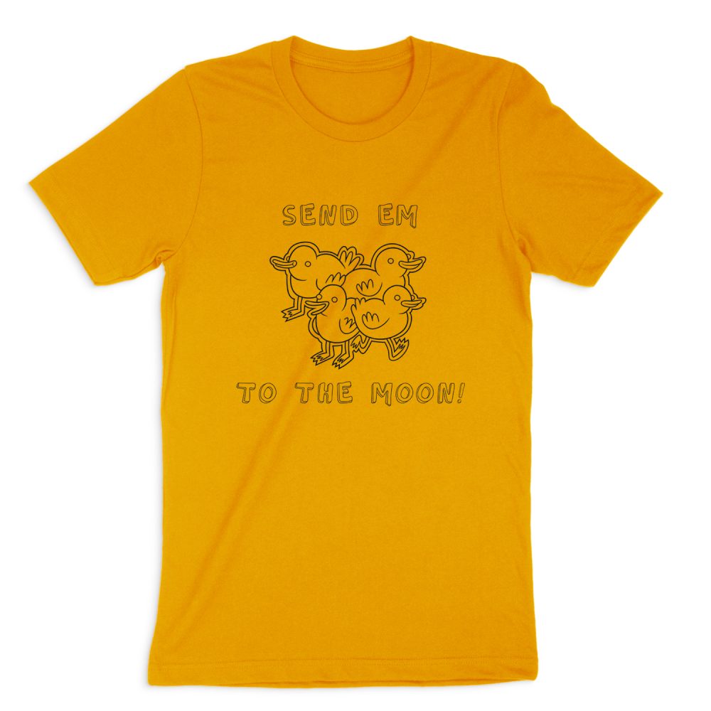 REGULAR SHOW BABY DUCKS SHORT SLEEVE T-SHIRT