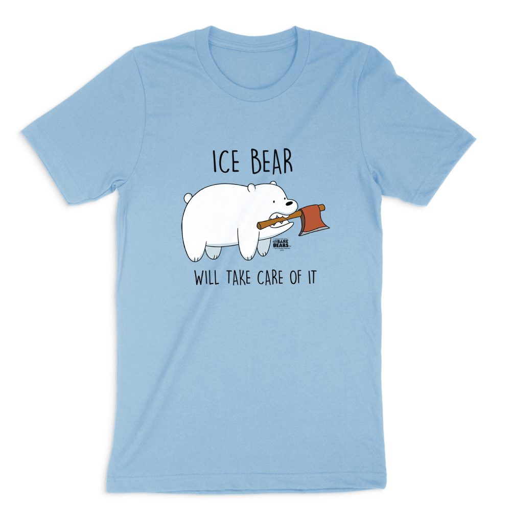 WE BARE BEARS TAKE CARE OF IT SHORT SLEEVE T-SHIRT