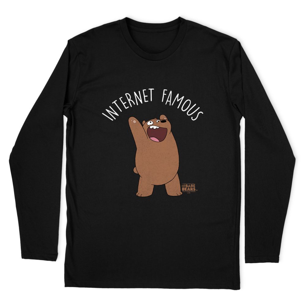 WE BARE BEARS INTERNET FAMOUS LONG SLEEVE T-SHIRT