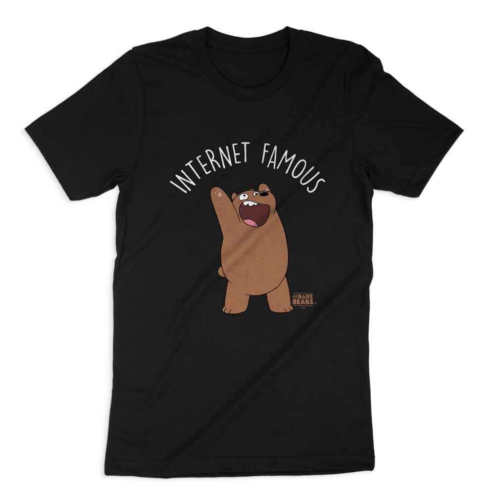 WE BARE BEARS INTERNET FAMOUS SHORT SLEEVE T-SHIRT