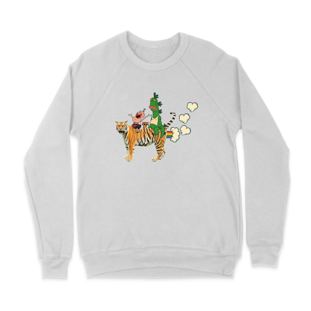 UNCLE GRANDPA FART HEARTS SWEATSHIRT