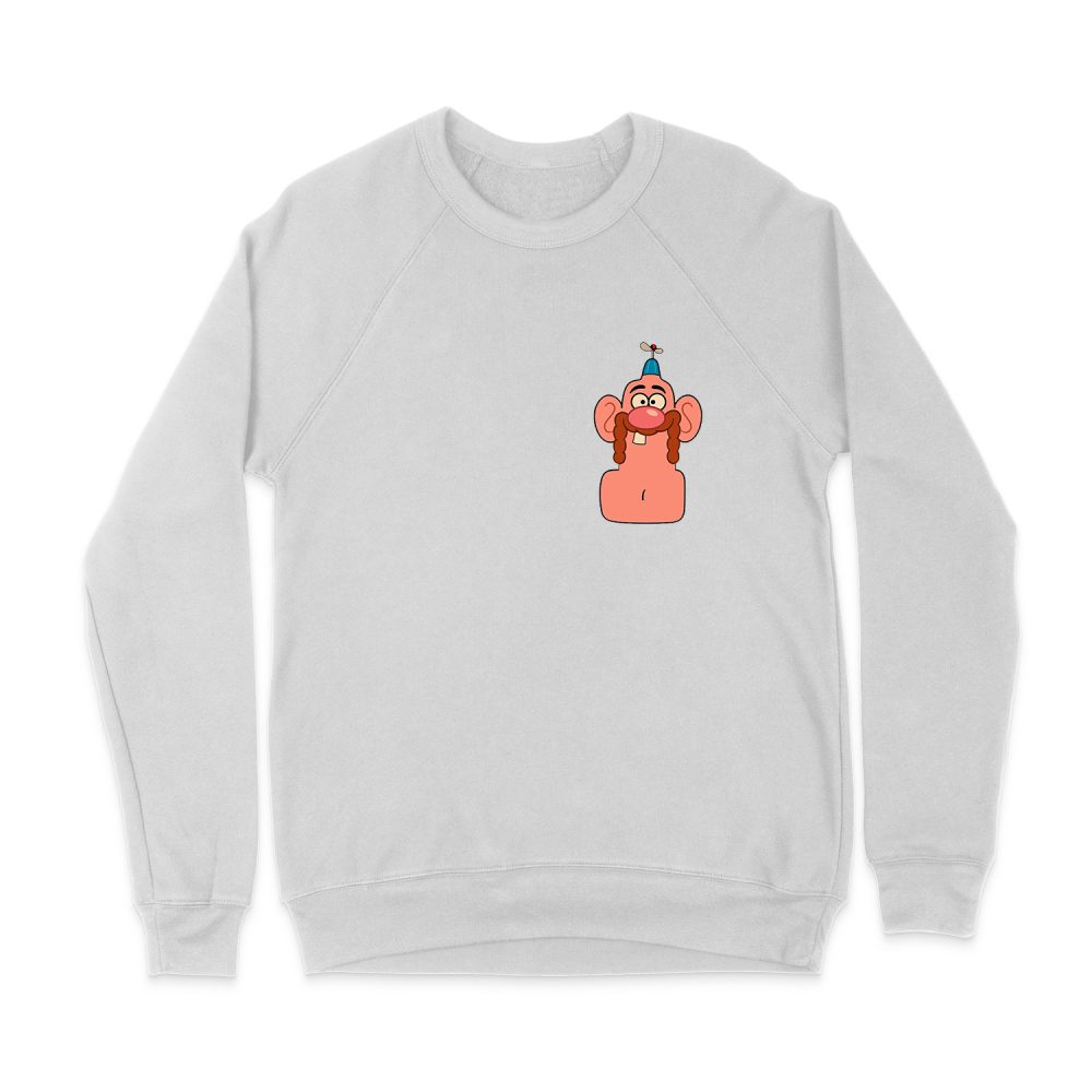 UNCLE GRANDPA FACE SWEATSHIRT