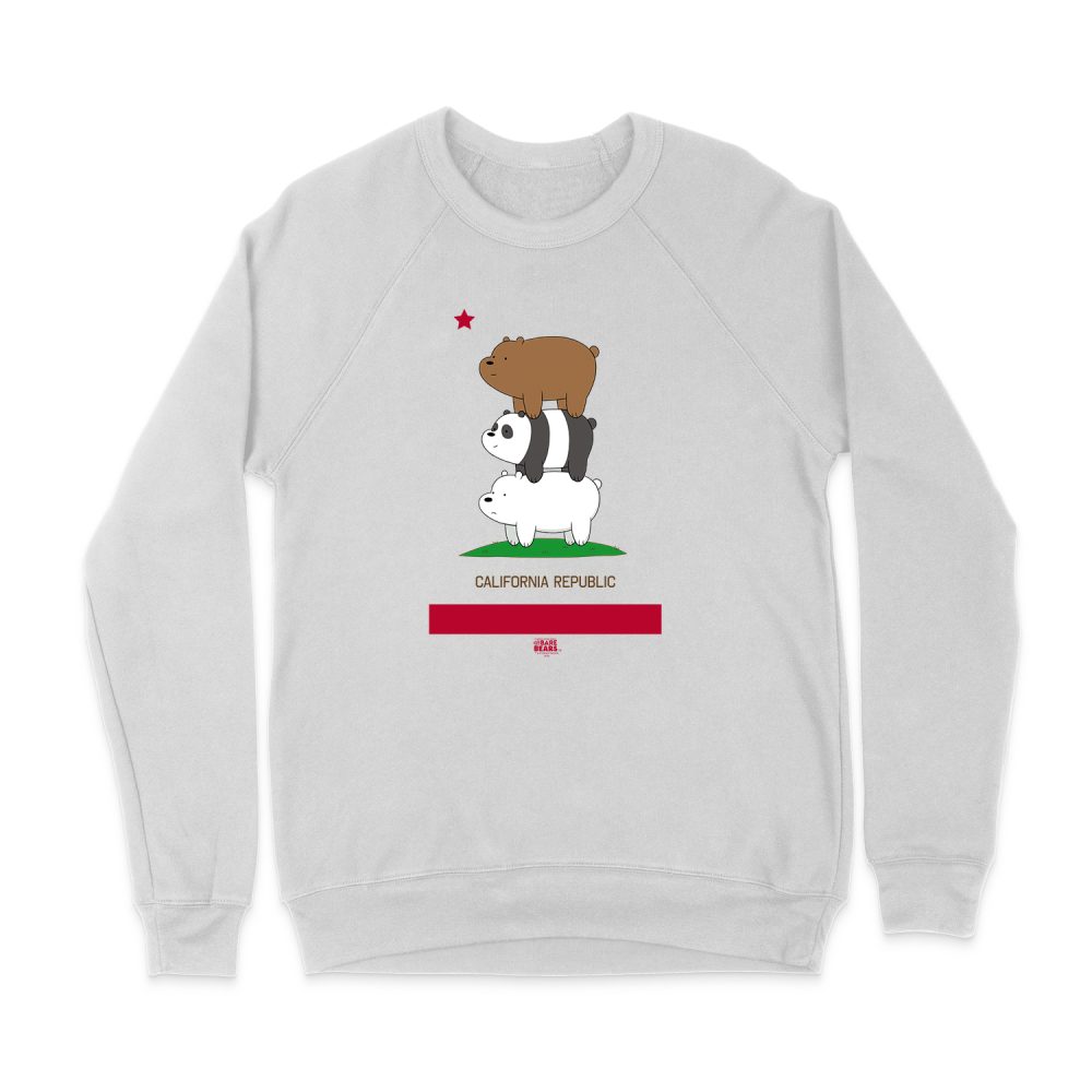 WE BARE BEARS CALI STACK SWEATSHIRT