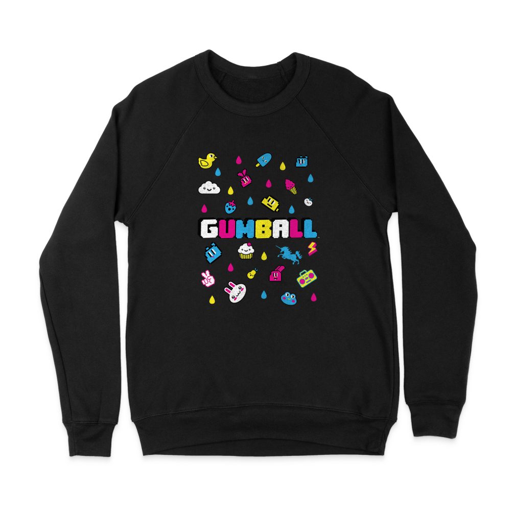 THE AMAZING WORLD OF GUMBALL FUN DROPS SWEATSHIRT