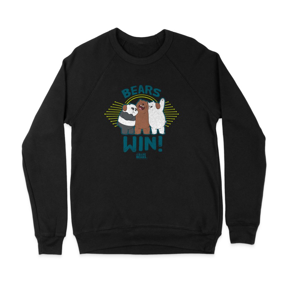 WE BARE BEARS BEARS WIN SWEATSHIRT