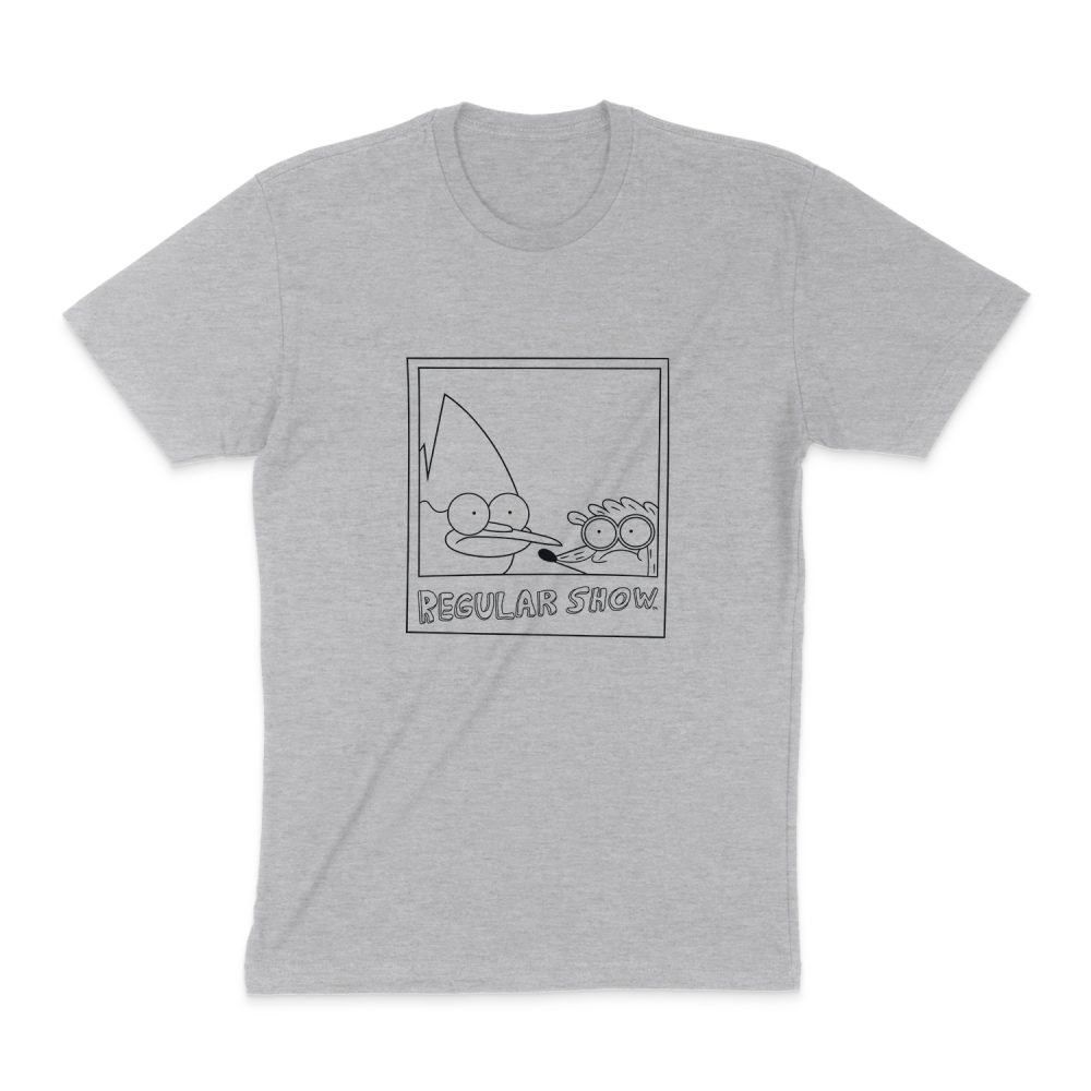 REGULAR SHOW POLOROID SHORT SLEEVE T-SHIRT