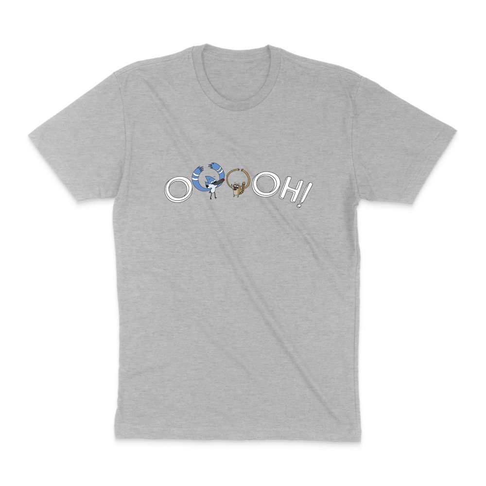 REGULAR SHOW OOOOH JUNIORS SHORT SLEEVE T-SHIRT
