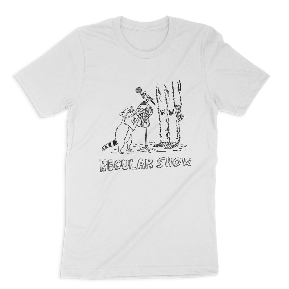 REGULAR SHOW TATTOO ART SHORT SLEEVE T-SHIRT