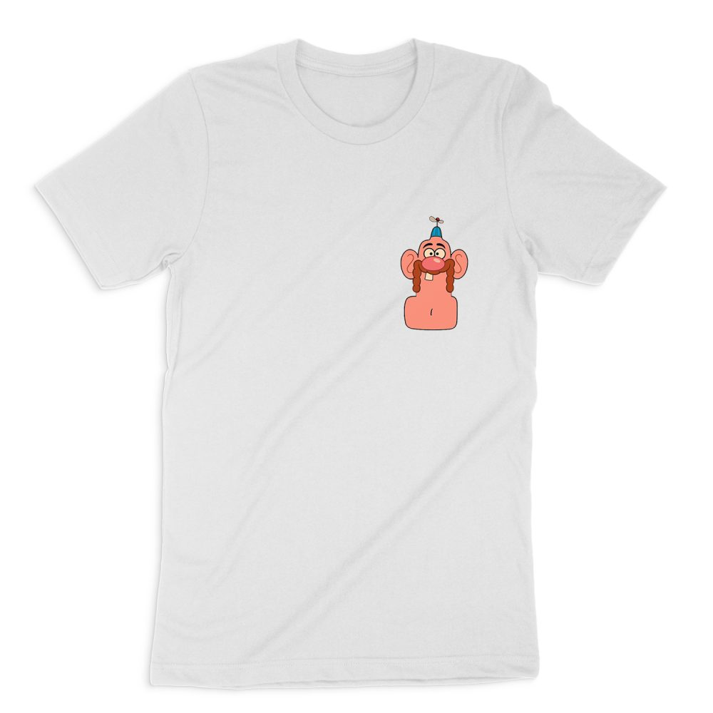 UNCLE GRANDPA FACE SHORT SLEEVE T-SHIRT