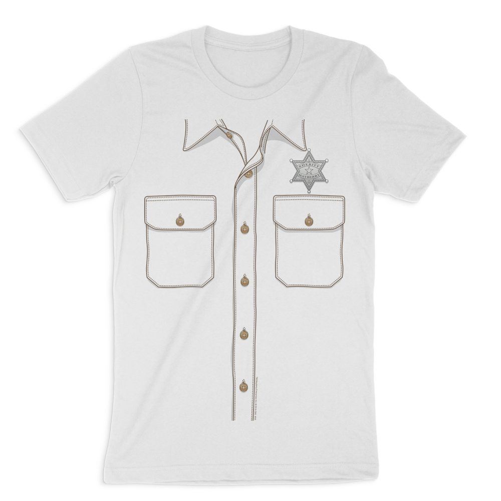 ANDY GRIFFITH SHERIFF UNIFORM SHORT SLEEVE T-SHIRT