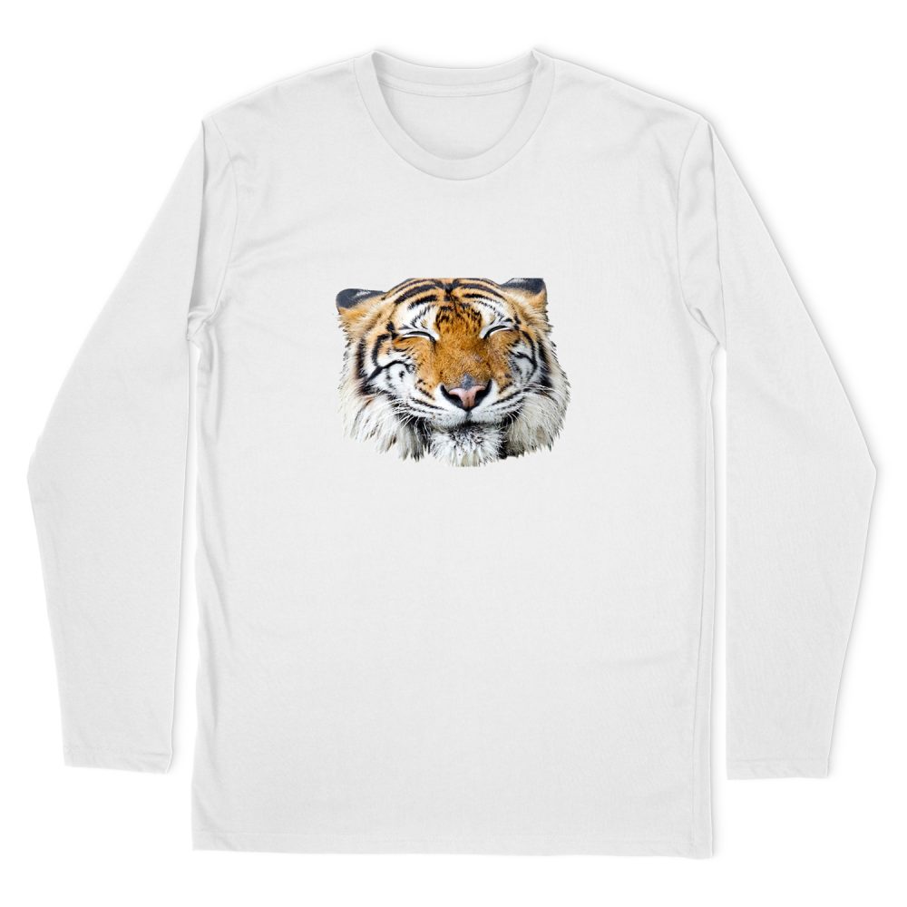 GAINT REALISTIC FLYING TIGER LONG SLEEVE T-SHIRT