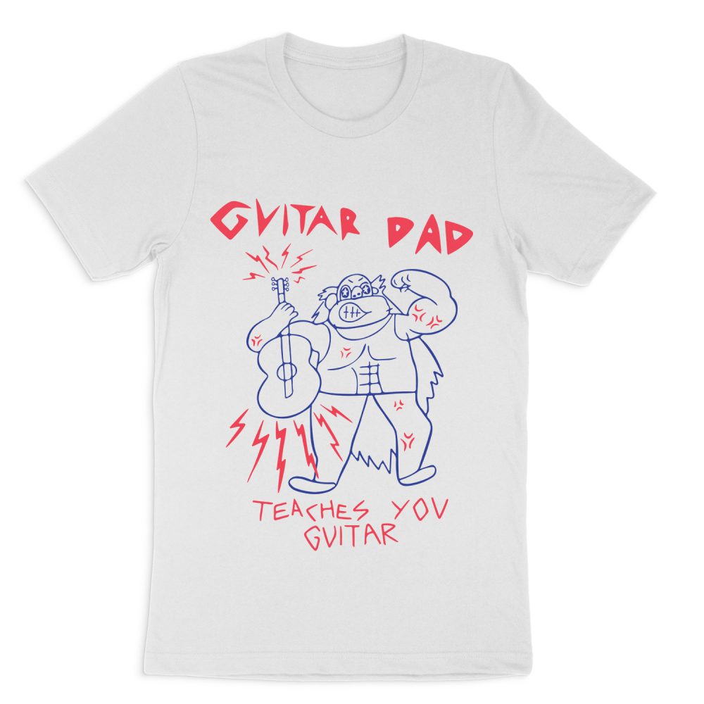STEVEN UNIVERSE GUITAR DAD SHIRT SHORT SLEEVE T-SHIRT