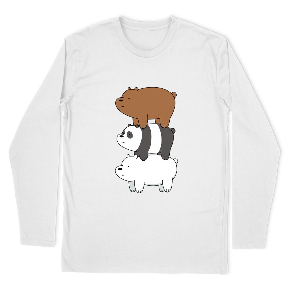 THE 3 BEARS LONG SLEEVE T-SHIRT