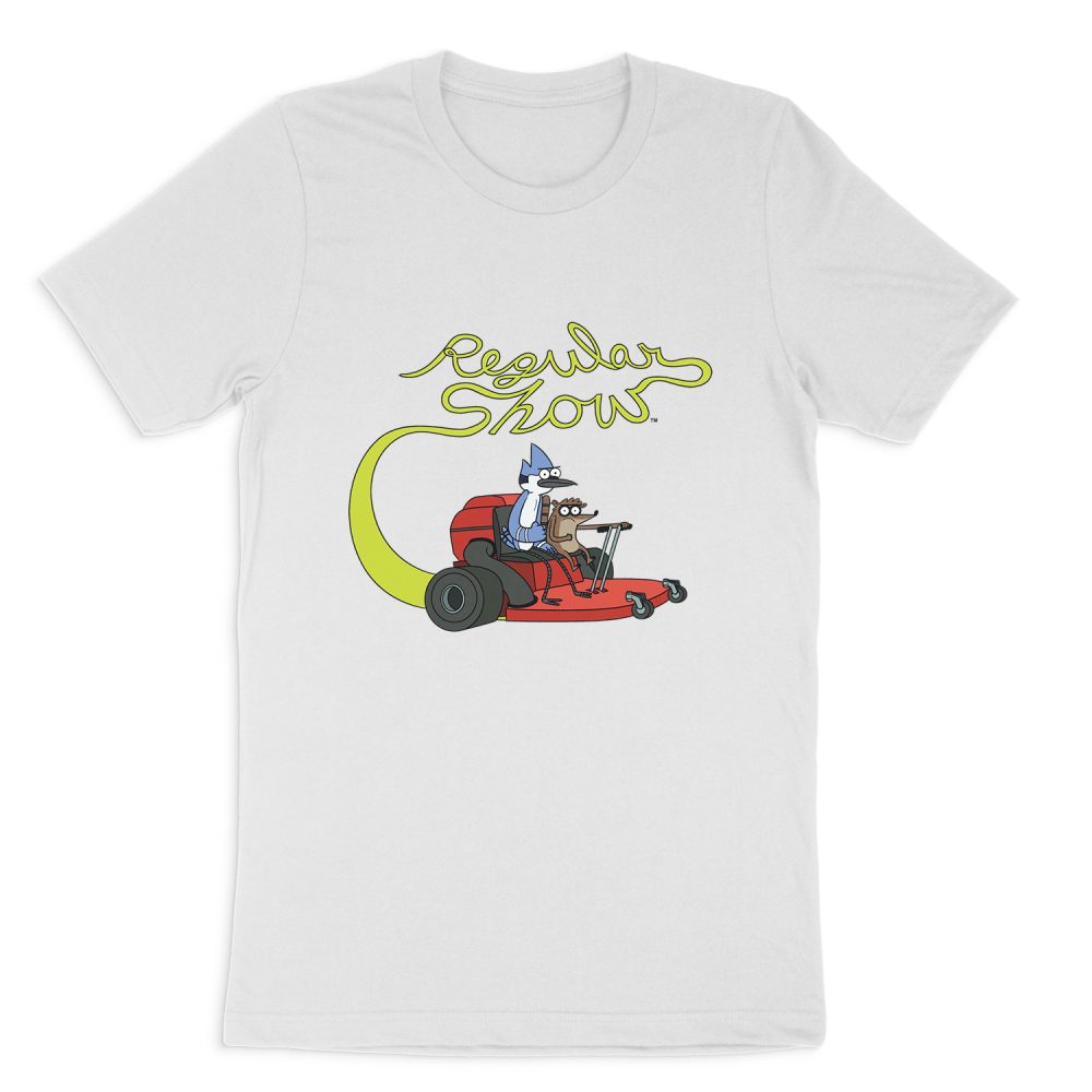 REGULAR SHOW MOWER SHORT SLEEVE T-SHIRT