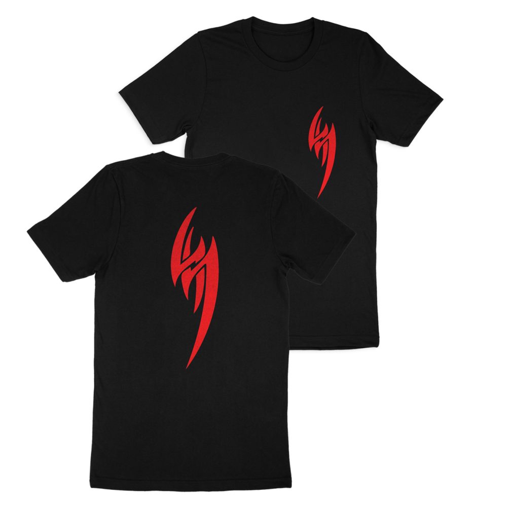 JIN KAZAMA TEKKEN 3  SHORT SLEEVE T-SHIRT ( FRONT & BACK )