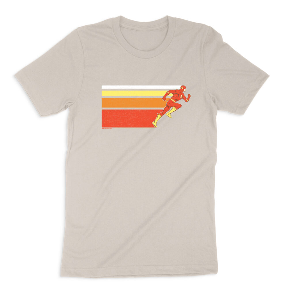 THE FLASH FLASH RETRO BARS SHORT SLEEVE T-SHIRT