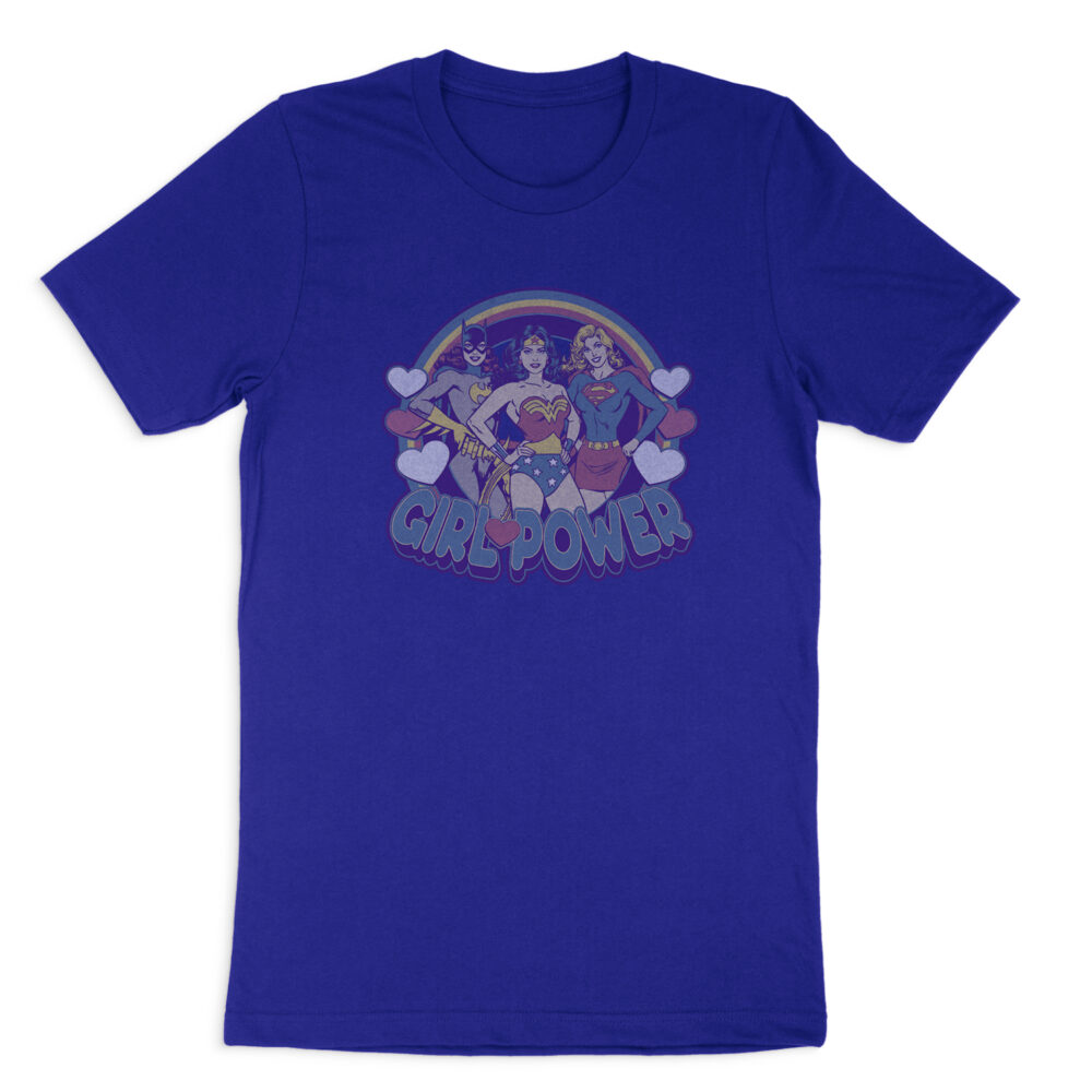 DC COMICS RETRO GIRL POWER SHORT SLEEVE T-SHIRT