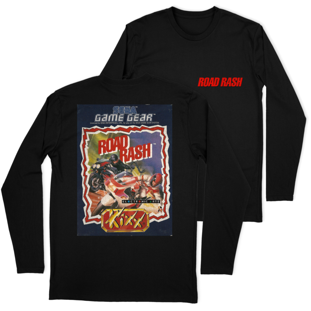 ROAD RASH POSTER VINTAGE III LONG SLEEVE T-SHIRT