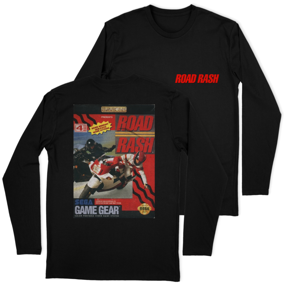 ROAD RASH POSTER VINTAGE LONG SLEEVE T-SHIRT