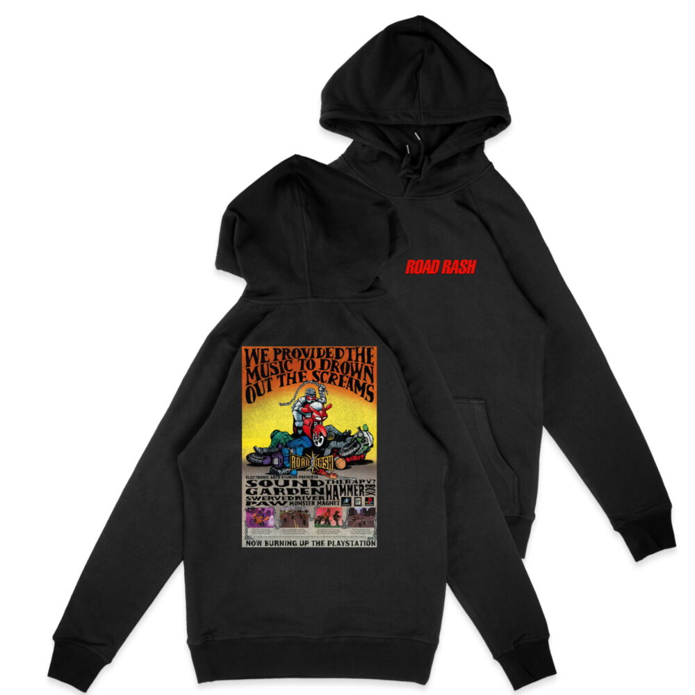 POSTER ROAD RASH II HOODIE
