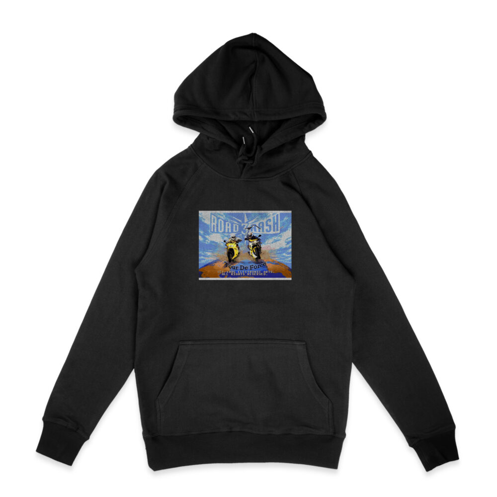 ROAD RASH RETRO SEGA POSTER HOODIE