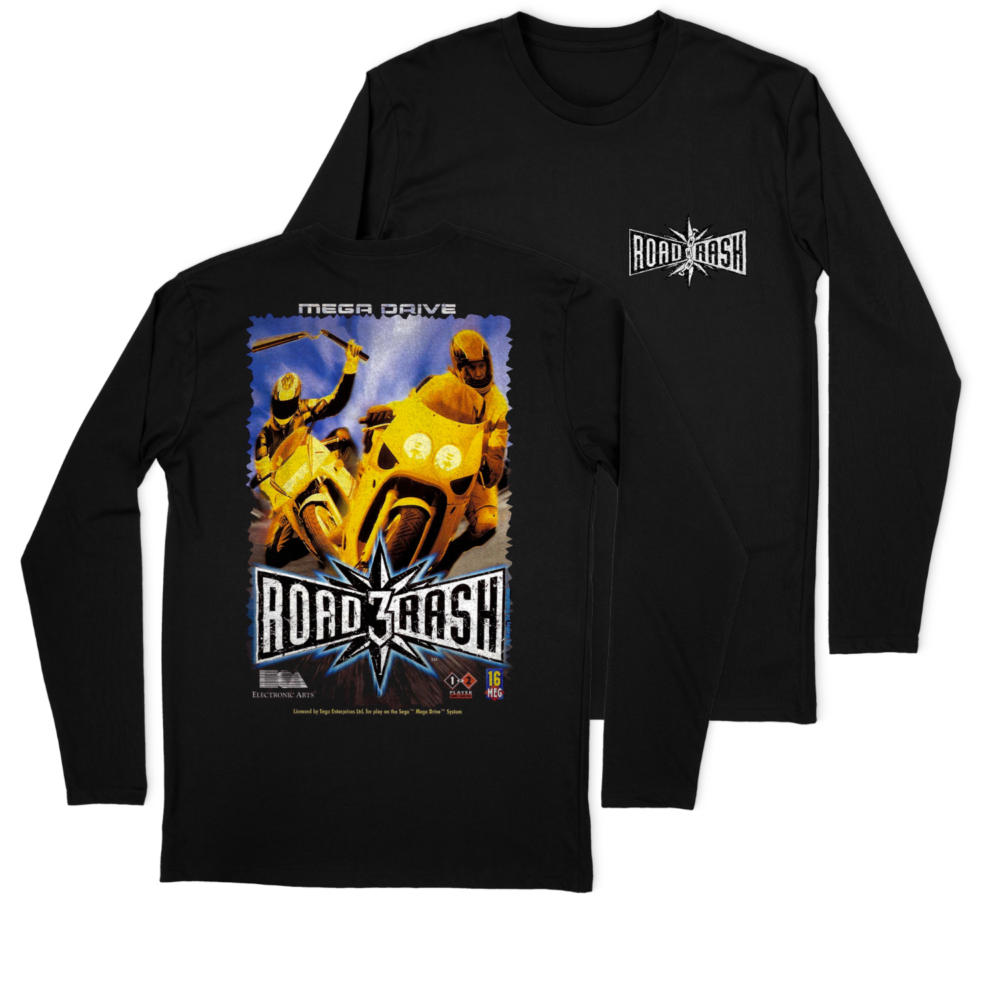 ROAD RASH POSTER LONG SLEEVE T-SHIRT