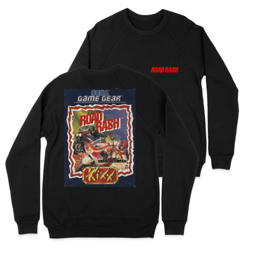 ROAD RASH POSTER VINTAGE III SWEATSHIRT